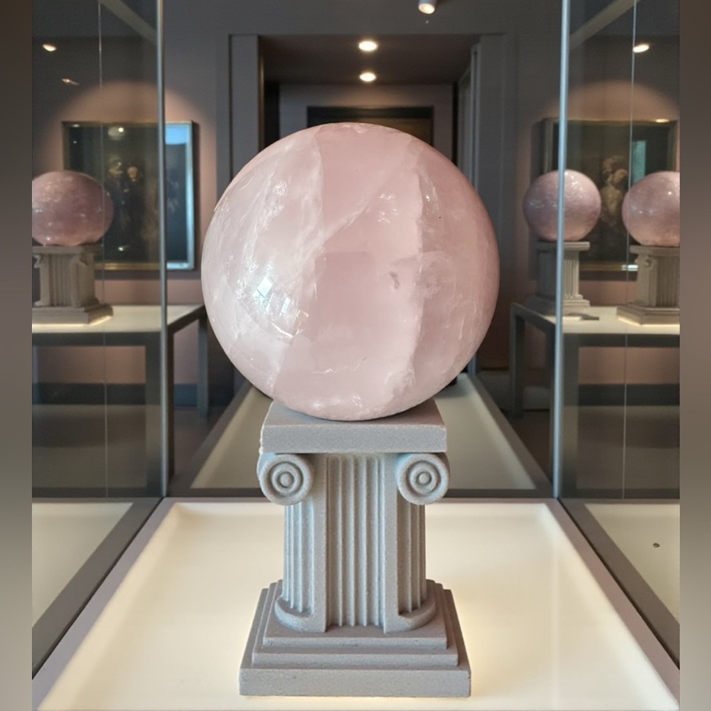 Rose Quartz Sphere - Love Sensation